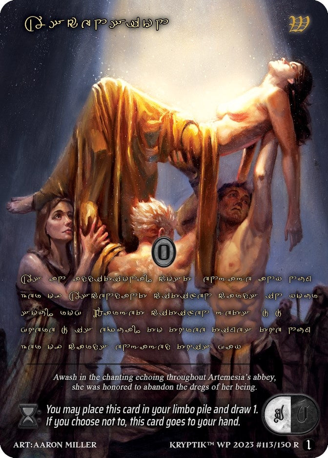 Ascension (Gold Kryptik Language) (113) - Kryptik TCG Single