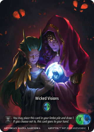 Wicked Visions (Box Topper) (125) - Kryptik TCG Single