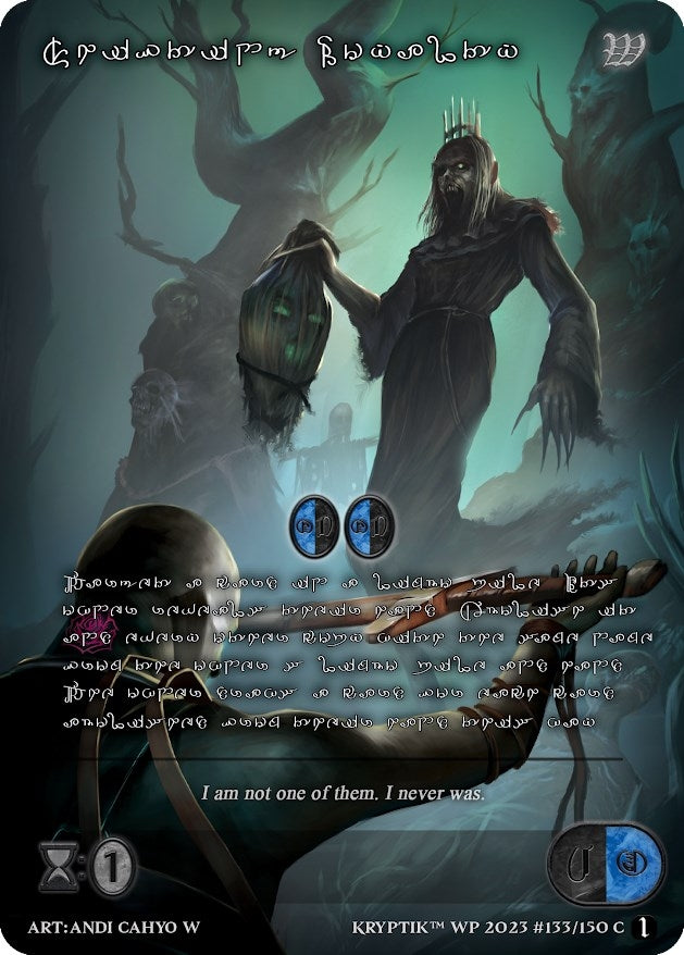 Shifting Loyalty (Silver Kryptik Language) (133) - Kryptik TCG Single