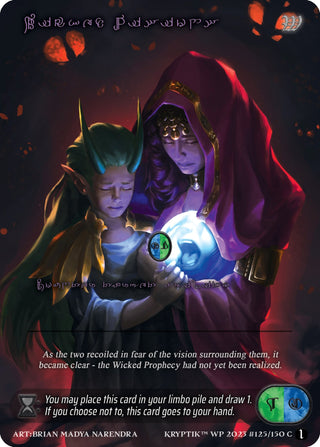 Wicked Visions (Purple Kryptik Language) (125) - Kryptik TCG Single
