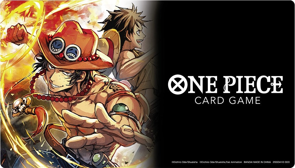 One Piece Card Game: Portgas.D.Ace Playmat - Playmats Sealed