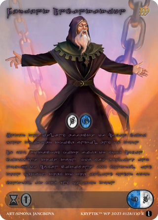 Fervent Incantation (Purple Kryptik Language) (128) - Kryptik TCG Single