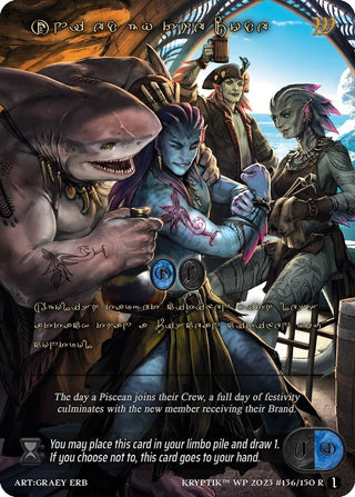 Unified by the Code (Gold Kryptik Language) (136) - Kryptik TCG Single