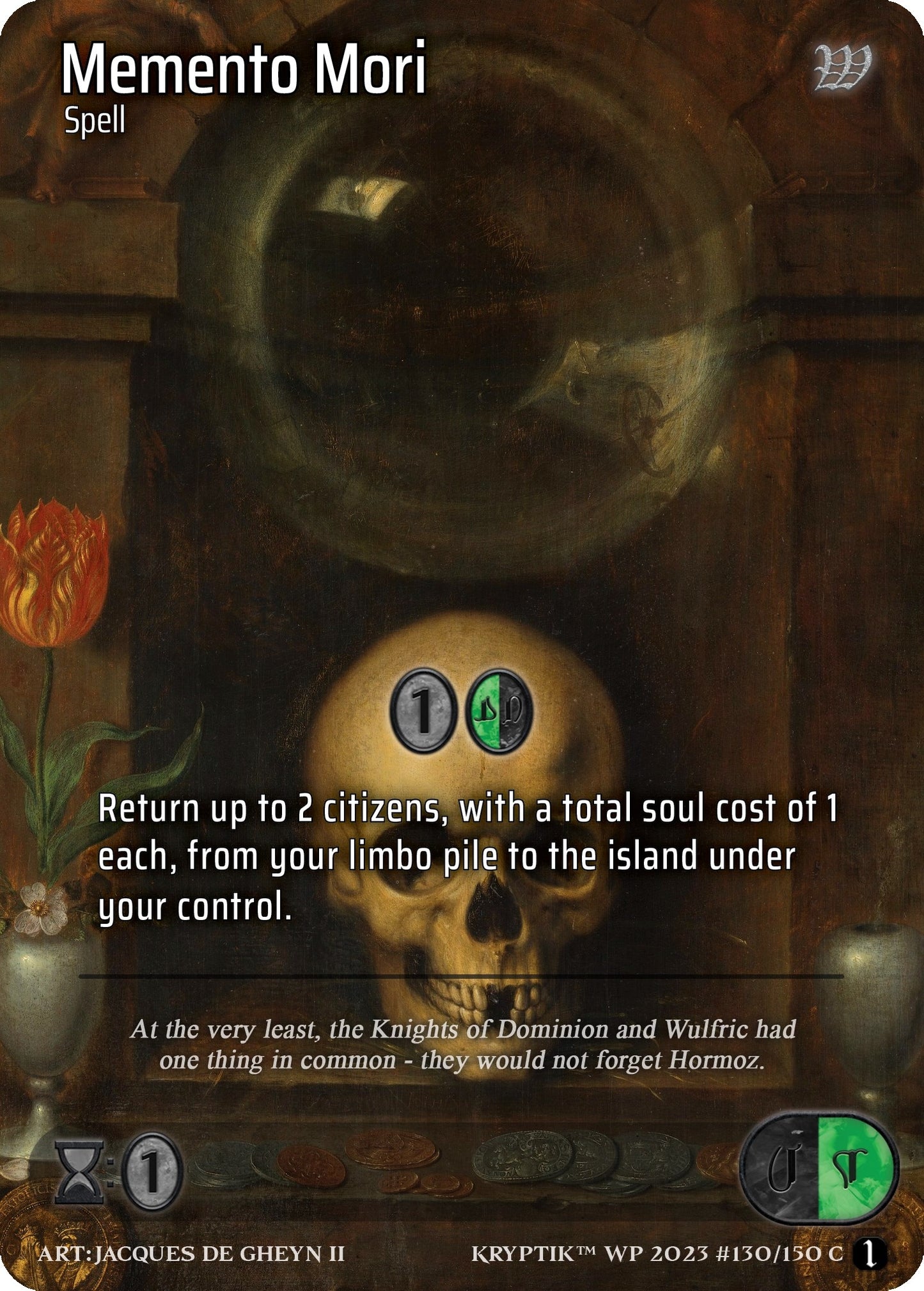 Memento Mori (130) - Kryptik TCG Single