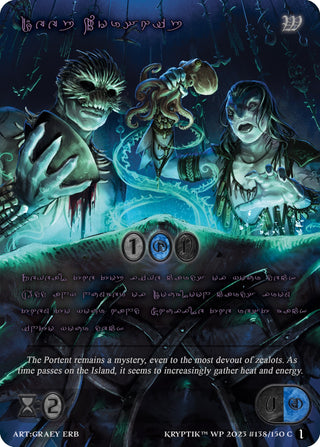 Deep Worship (Purple Kryptik Language) (138) - Kryptik TCG Single