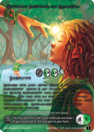 Ostara Ritual of Spring (Purple Kryptik Language) (143) - Kryptik TCG Single