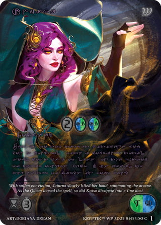 Unmake (Purple Kryptik Language) (145) - Kryptik TCG Single