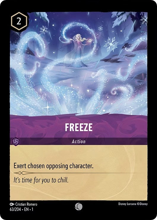 Freeze (63) (1) - Disney Lorcana Single