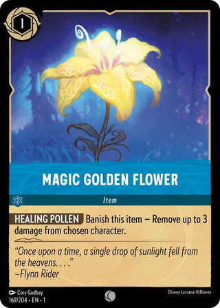 Magic Golden Flower (169) (1) - Disney Lorcana Single