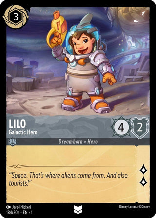 Lilo - Galactic Hero (184) (1) - Disney Lorcana Single