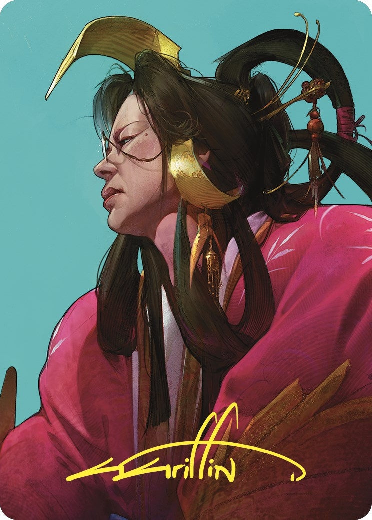 Image for Azami, Lady of Scrolls Art Card (Gold-Stamped Signature) (52) (Commander Masters) - Magic: The Gathering