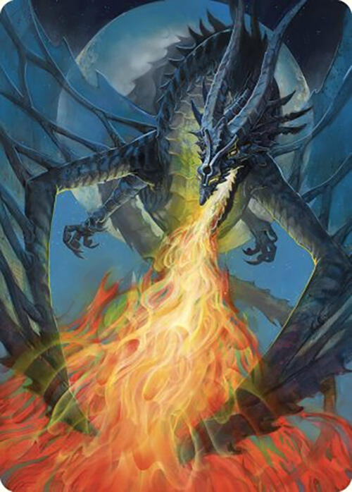 Image for Balefire Dragon Art Card (65) (Commander Masters) - Magic: The Gathering