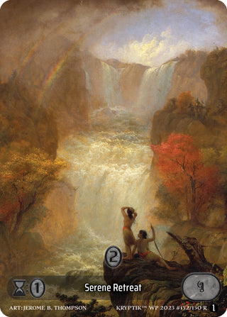 Serene Retreat (Box Topper) (132) - Kryptik TCG Single