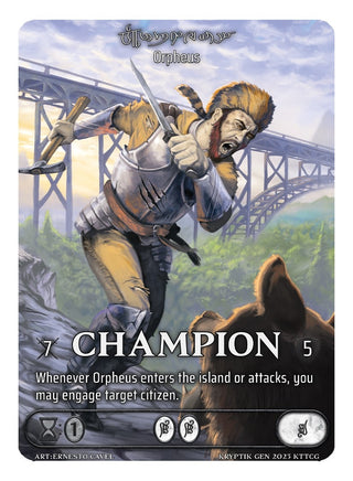 Orpheus - Champion (19) - Kryptik TCG Single