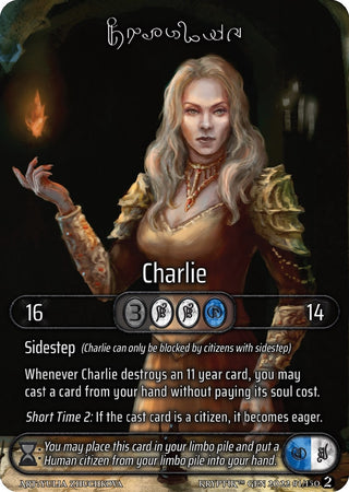 Charlie (Wave 2 Prize Support Cards) (1) - Kryptik TCG Single