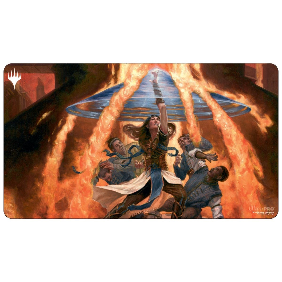 Commander Masters Fierce Guardianship Standard Gaming Playmat for Magic: The Gathering - Playmats Sealed