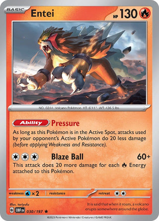 Entei (030/197) (OBF)