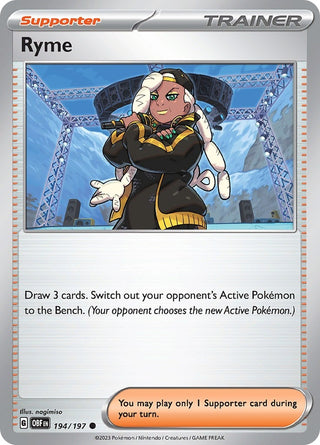 Ryme (194/197) (SV03: Obsidian Flames)