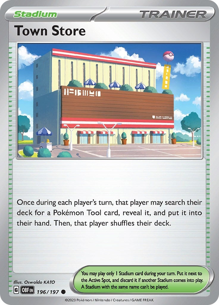 Town Store (196/197) (SV03: Obsidian Flames)