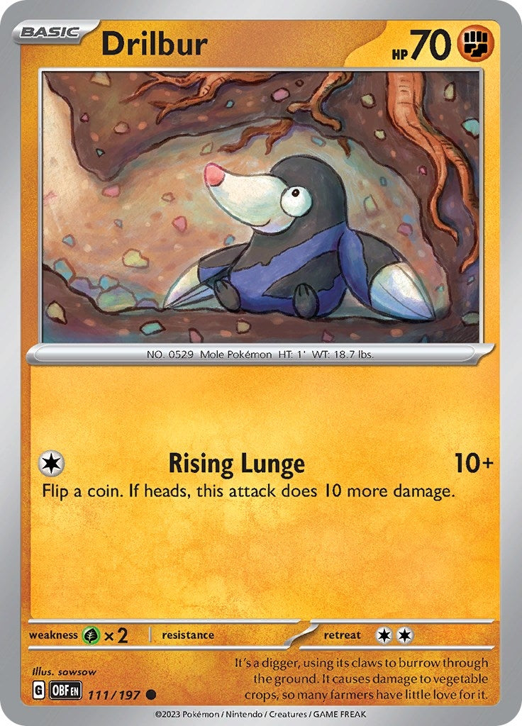 Drilbur (111/197) (OBF)