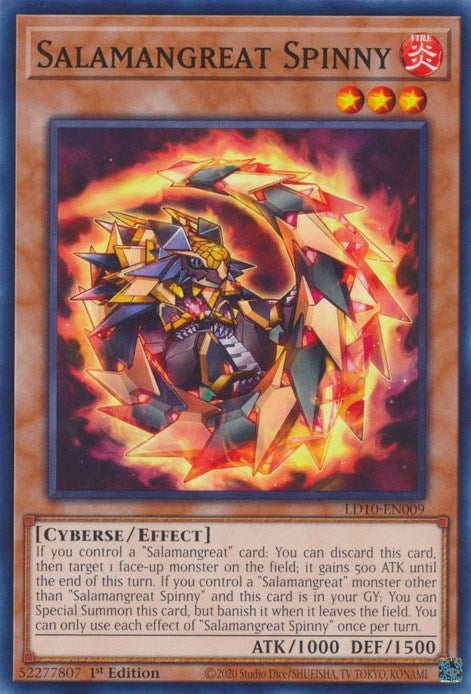 Salamangreat Spinny (10009) (LD10) - YuGiOh Single