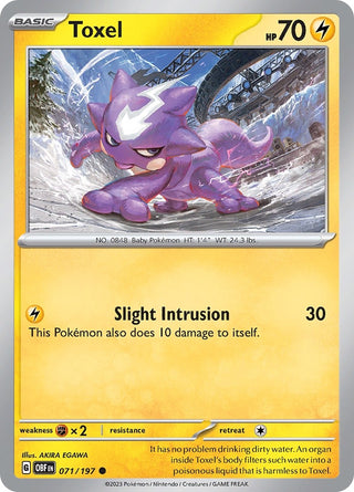 Toxel (071/197) (SV03: Obsidian Flames)