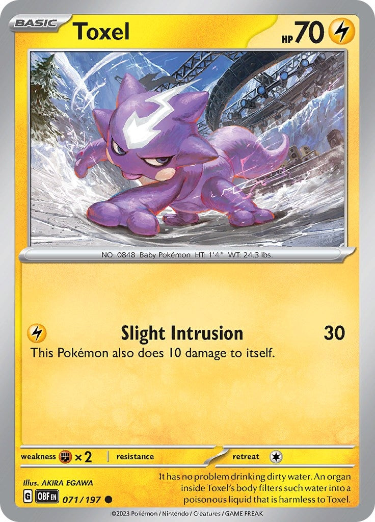 Toxel (071/197) (SV03: Obsidian Flames)