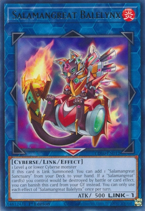 Salamangreat Balelynx (10012) (LD10) - YuGiOh Single
