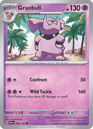 Granbull (088/197) (OBF)