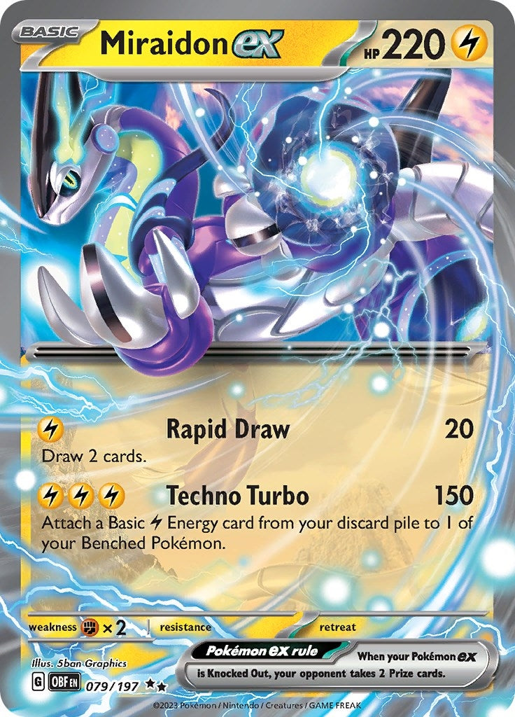Miraidon ex (079/197) (OBF)