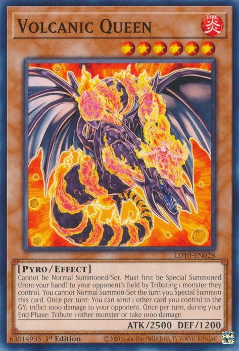 Volcanic Queen (10028) (LD10) - YuGiOh Single