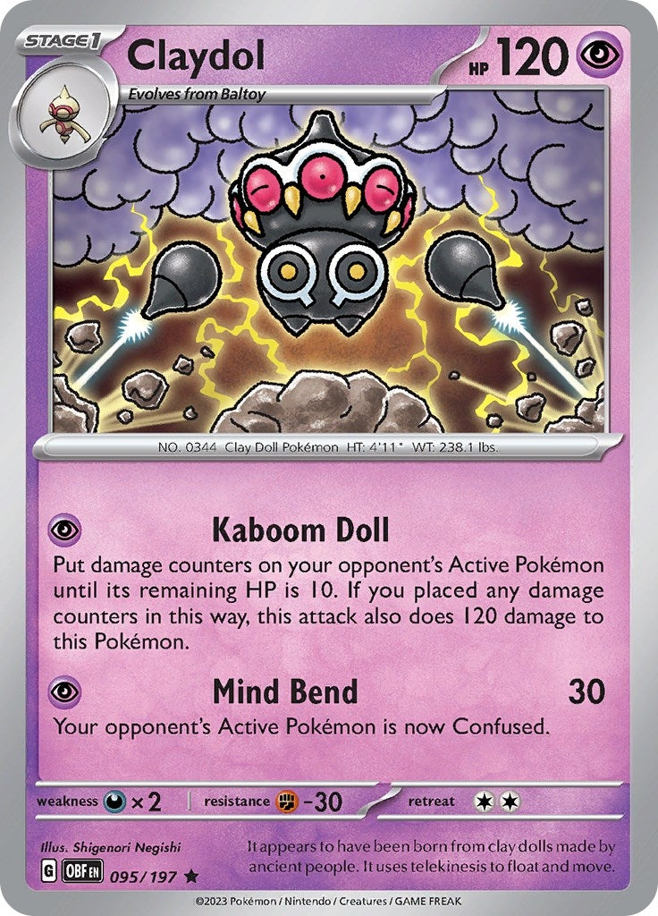 Claydol (095/197) (OBF)