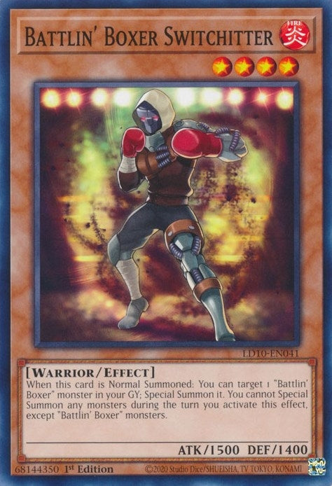 Battlin’ Boxer Switchitter (10041) (LD10) - YuGiOh Single
