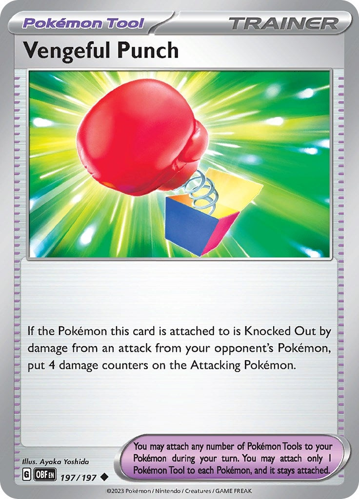 Vengeful Punch (197/197) (SV03: Obsidian Flames)