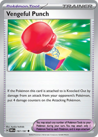 Vengeful Punch (197/197) (SV03: Obsidian Flames)