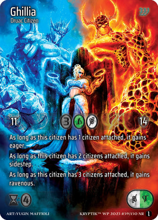 Ghillia (Cosmo Foil) (59) - Kryptik TCG Single
