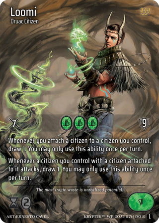 Loomi (Cosmo Foil) (71) - Kryptik TCG Single