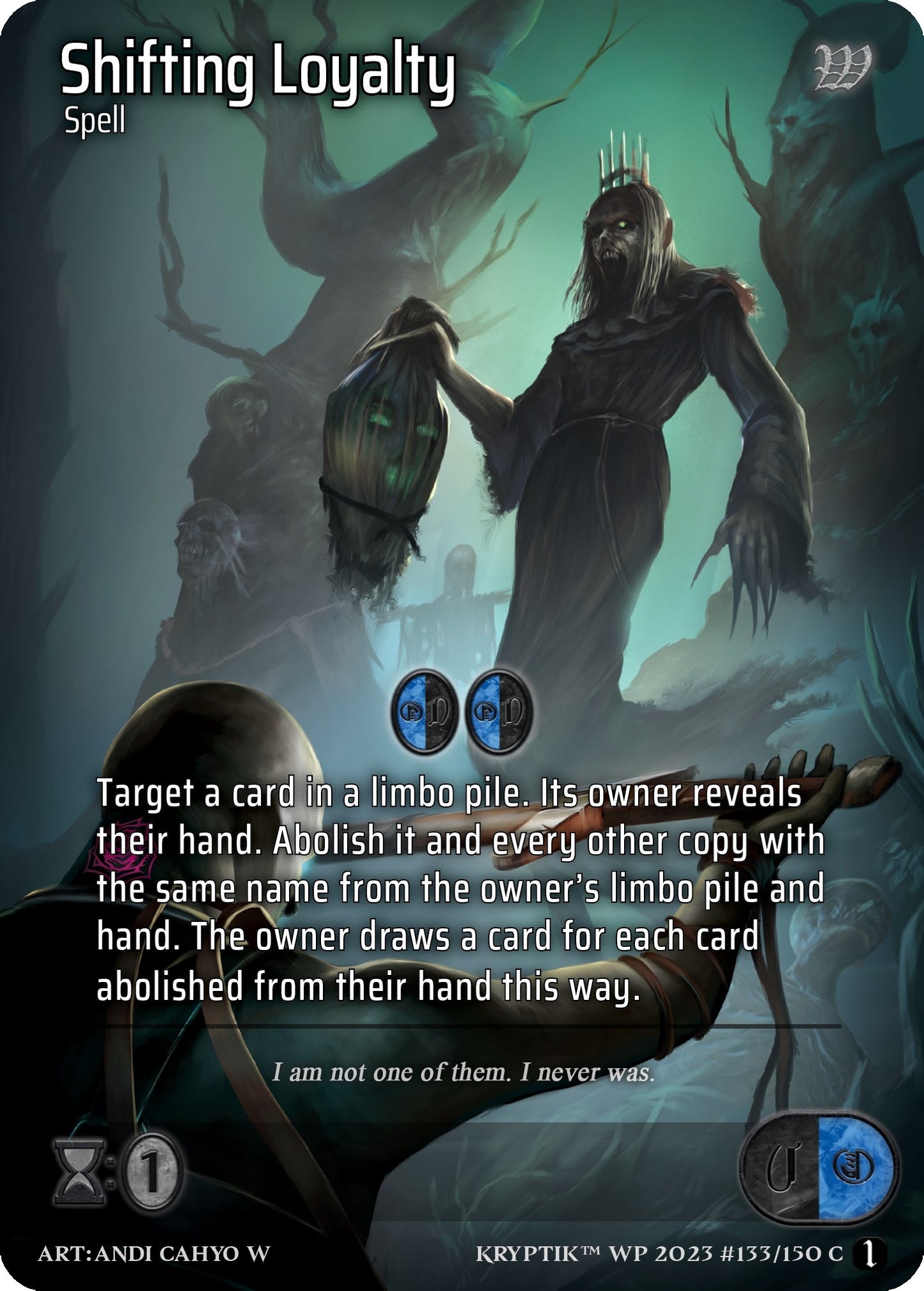 Shifting Loyalty (Cosmo Foil) (133) - Kryptik TCG Single