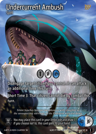 Undercurrent Ambush (Cosmo Foil) (141) - Kryptik TCG Single