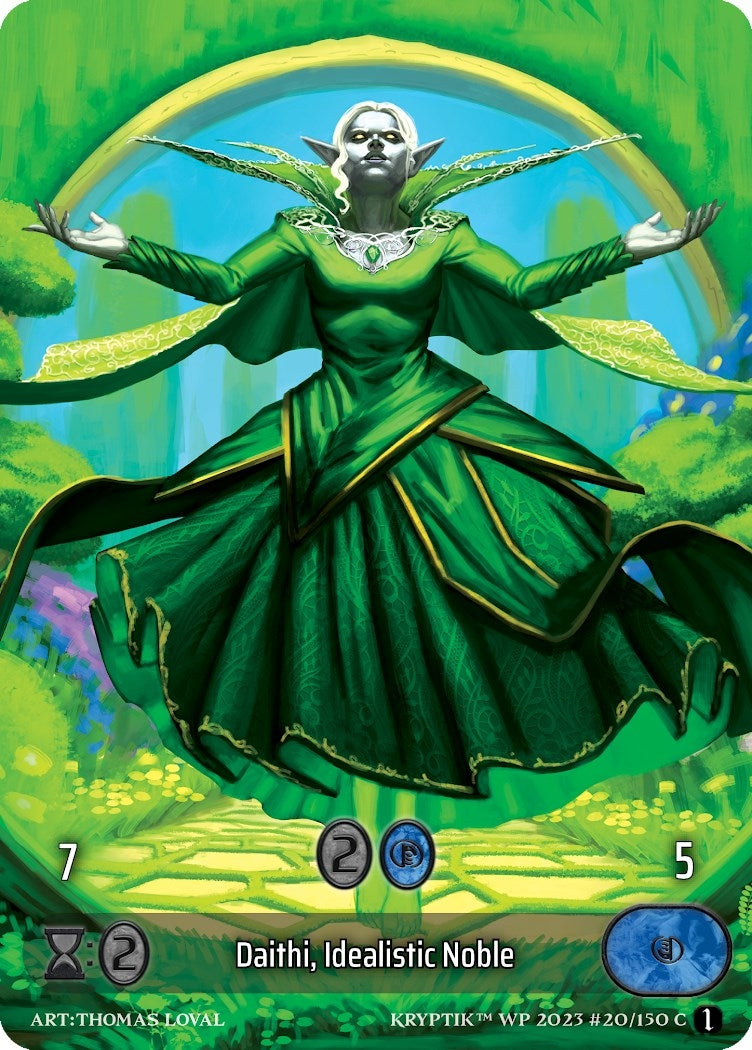 Daithi Idealistic Noble (Box Topper) (Glass Foil) (20) - Kryptik TCG Single