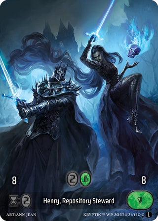 Henry Repository Steward (Box Topper) (Glass Foil) (21) - Kryptik TCG Single