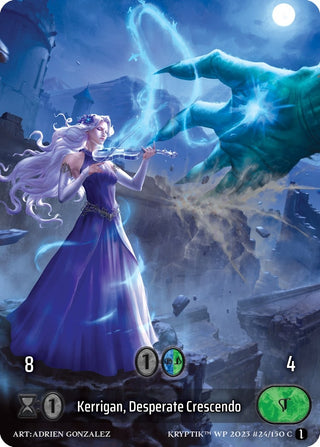 Kerrigan Desperate Crescendo (Box Topper) (Glass Foil) (24) - Kryptik TCG Single