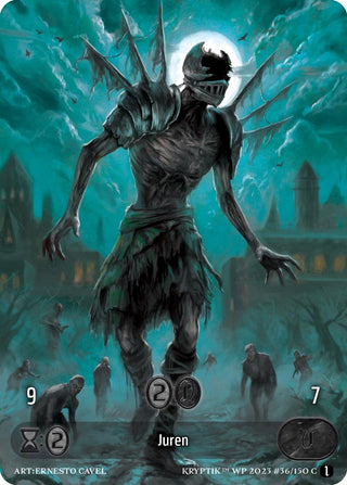 Juren (Box Topper) (Glass Foil) (36) - Kryptik TCG Single