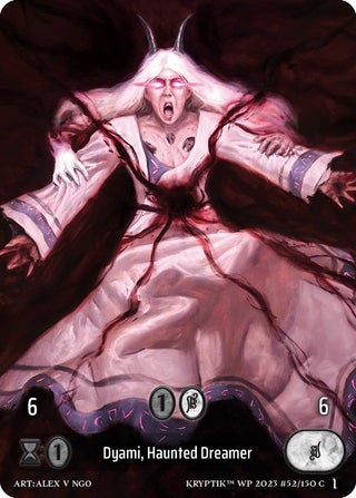 Dyami Haunted Dreamer (Box Topper) (Glass Foil) (52) - Kryptik TCG Single