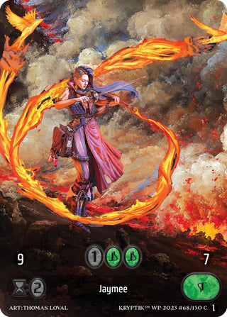 Jaymee (Box Topper) (Glass Foil) (68) - Kryptik TCG Single