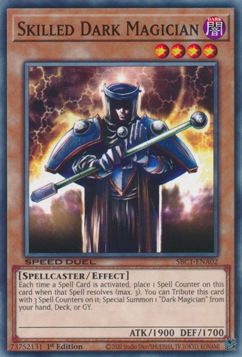Skilled Dark Magician (102) (SBC1) - YuGiOh Single