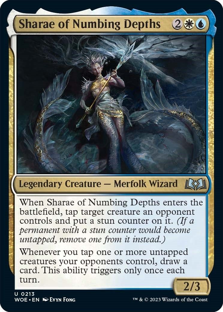 Sharae of Numbing Depths (213) (Wilds of Eldraine)