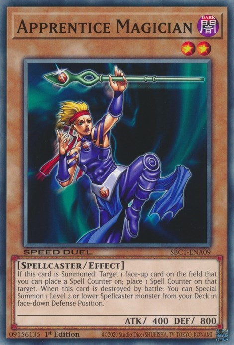 Apprentice Magician (109) (SBC1) - YuGiOh Single