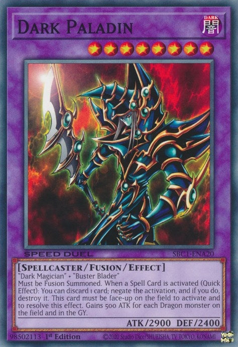 Dark Paladin (120) (SBC1) - YuGiOh Single