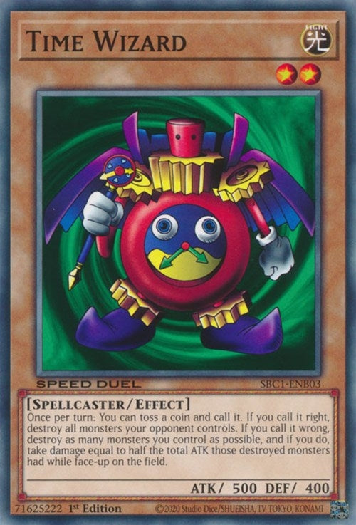 Time Wizard (103) (SBC1) - YuGiOh Single